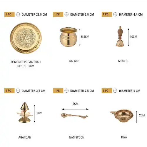 Pooja Thali Set