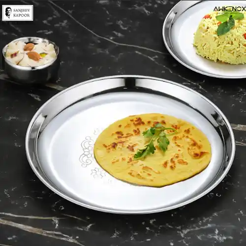 6 Pcs Quarter Plate - Mandala