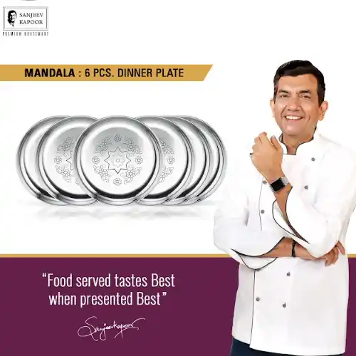 6 Pcs DInner Plate - Mandala