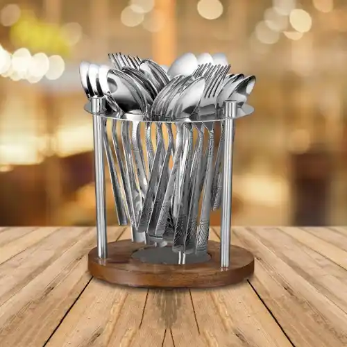 Spoon and Fork Cutlery Set Of 24 Pcs