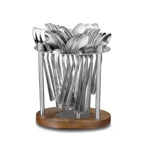 Spoon and Fork Cutlery Set Of 24 Pcs